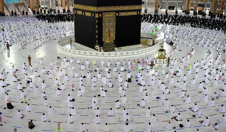 Paghubad sa usa ka damgo bahin sa circumambulation nga wala makita ang Kaaba