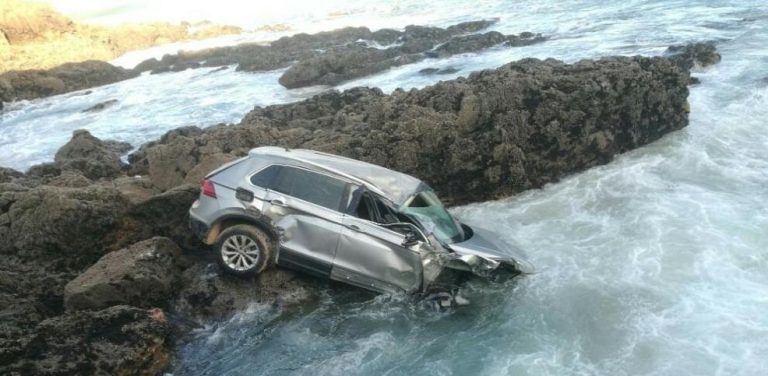 سقوط السياره