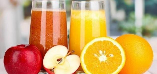  عصير البرتقال والتفاح - تفسير الاحلام