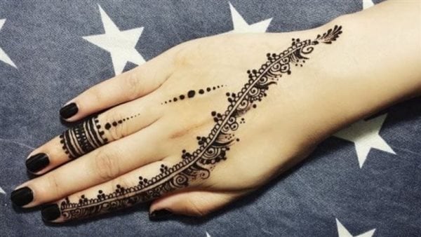 الحناء السوداء في المنام