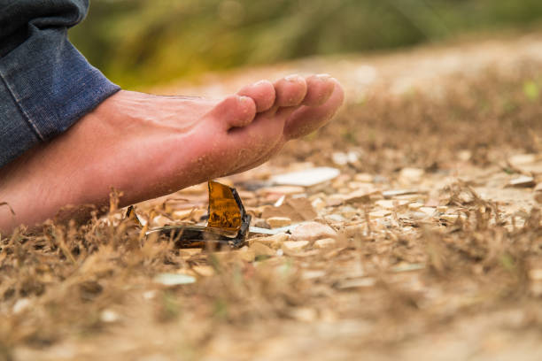 الدوس على الزجاج في المنام